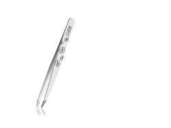 RUBIS Pinzette Classic schr&auml;g Spring Feeling weiss