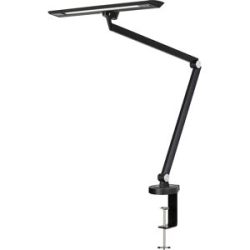 HANSA Tischleuchte LED Zirkon 41-5010.718 dimmbar, schwarz, Klemmfuss