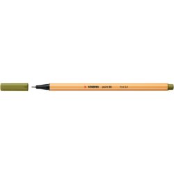 STABILO Fineliner Point 88 0.4mm 88/37 schlammgr&uuml;n