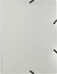 KOLMA Gummizugmappe Bliss A4 11.078.07 silber