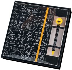 ROOST Set Notizbuch und Stift XL1874 Math