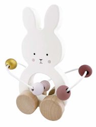 JABADABADO Nachzieh Hase C2531 mit Abacus 13x6x17cm
