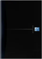 OXFORD Office-Notizbuch A4 100104227 schwarz, kariert 5mm 96 Blatt