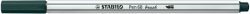 STABILO Fasermaler Pen 68 Brush 568/63 olivgr&uuml;n