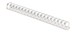FELLOWES Plastikbinder&uuml;cken 22mm 5347803 weiss 50 St&uuml;ck
