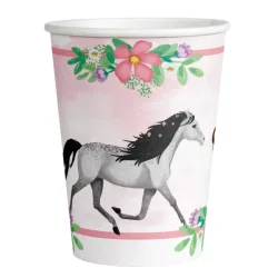 Riethmüller - 8 Becher Pferde, Multicolor
