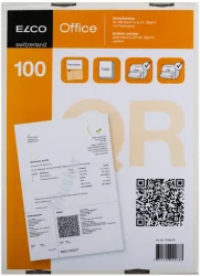 ELCO Einz.schein QR-Rech. A4 74588.29 90g, perforiert,100 St&uuml;ck