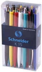 SCHNEIDER Kugelschreiber K15 130889 ass., 25 St&uuml;ck