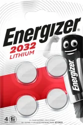 ENERGIZER Knopfzelle E300830104 CR2032, 4 St&uuml;ck