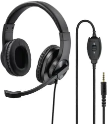 HAMA PC Headset HSP350, schwarz 139926