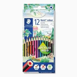 STAEDTLER Farbstifte 185C12 upcycled Wood 12 St&uuml;ck