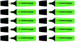 STABILO Boss Marker Original 2-5mm 70/33-10 gr&uuml;n 10 St&uuml;ck