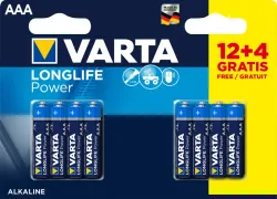 VARTA Batterie Longlife Power 4903121466 AAA/LR03, 16 St&uuml;ck