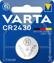 VARTA, VARTA Knopfzelle 6430101401 CR2430, 1 St&uuml;ck