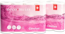 OECO SWISS K&uuml;chenpapier Comfort 3188510 3-lagig, 4 Rollen, 26x23 cm