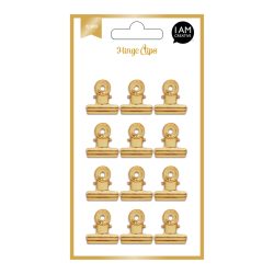 I AM CREATIVE Clips, gold Set II 4087.73 12 St&uuml;ck