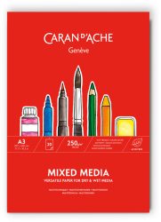 Caran d'Ache - Zeichenblock, DIN A3, Multicolor