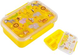 I-DRINK Lunch Box mit L&ouml;ffel + Gabel ID2011 Animals