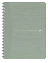 OXFORD My Rec'Up Spiralheft 400166099 A4, liniert 90 Blatt, gr&uuml;n