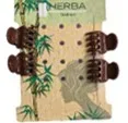 Herba.Ecofriendly Pinzettina, braun, 1.6 cm, 4 Stk