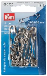 Prym Sicherheitsnadeln Stahl, silber