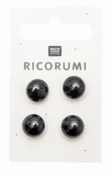 Rico Design Knopfaugen mit Steg 11 mm