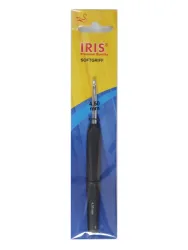 Iris H&auml;kelnadel mit Softgriff