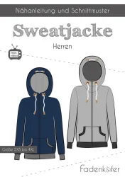 Fadenk&auml;fer Schnittmuster Sweatjacke