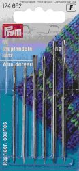 Prym Stopfnadeln kurz Stahl, silber Nr. 5/0-1/0, Karte 6 St&uuml;ck