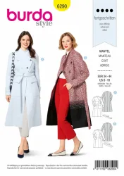Burda Schnittmuster Mantel