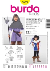 Burda Schnittmuster Musketier Knappe