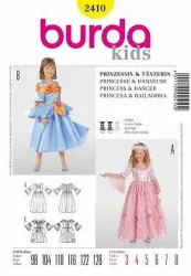 Burda Schnittmuster Prinzessin T&auml;nzerin