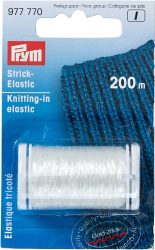 Prym Strick-Elastic, transparent Karte 200 m