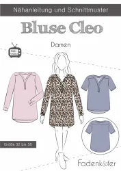 Fadenk&auml;fer Schnittmuster Bluse Cleo