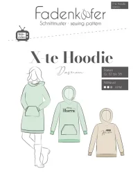 Fadenk&auml;fer Schnittmuster Hoodie