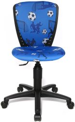 TOPSTAR Kinderb&uuml;rostuhl High S'cool 70570CA40 blau, Fussball