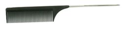 Herba.Carbon Nadeltoupierkamm, schwarz, 21 cm
