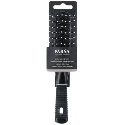 Parsa Essentials Haarb&uuml;rste Luftschlitz doppelseitig, schwarz