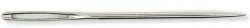Prym Sticknadeln mit Spitze Nr. 22, silber 0.90 x 40 mm, Brief 25 Stk., Stahl