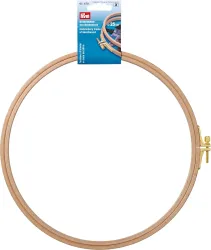 Prym Stickring mit Schraube 8 mm x 25.0 cm, Karte, Buchenholz