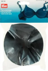 Prym Push-up BH-Einlagen, schwarz Gr&ouml;sse M, L - Karte 2 Stk.