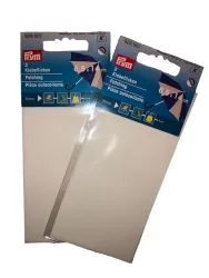 Prym Nylon-Flicken, weiss 2 x 6.5 x 14 cm, Karte, selbstklebend, 100 % PA