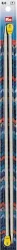 Prym Jackenstricknadeln, grau 6.00 mm, 40 cm, Karte 2 Stk., Aluminium