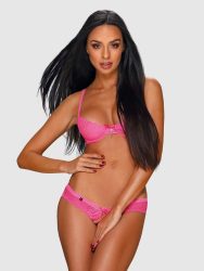 Obsessive Carrie Lingerie Set Crotchless[XXL], XXL - Amorana