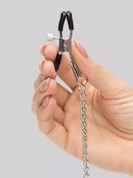 Bondage Boutique Nippel- und Klitorisklemme mit Kette