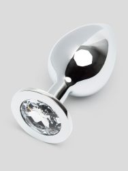 Lovehoney Analplug aus Aluminium mit Kristall (groß)