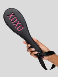 Bondage Boutique Kunstleder XOXO Spanking Paddel