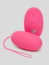 Lovehoney Secret Agent Rechargeable Remote Control Love Egg (Pink), Pink - Amorana
