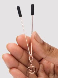 Bondage-Boutique Rose Gold Verstellbare Klitorisklemme