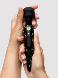 Lovehoney Glow-in-the-Dark Deluxe Mini Massage Wand Vibrator (Glow), Glow - Amorana